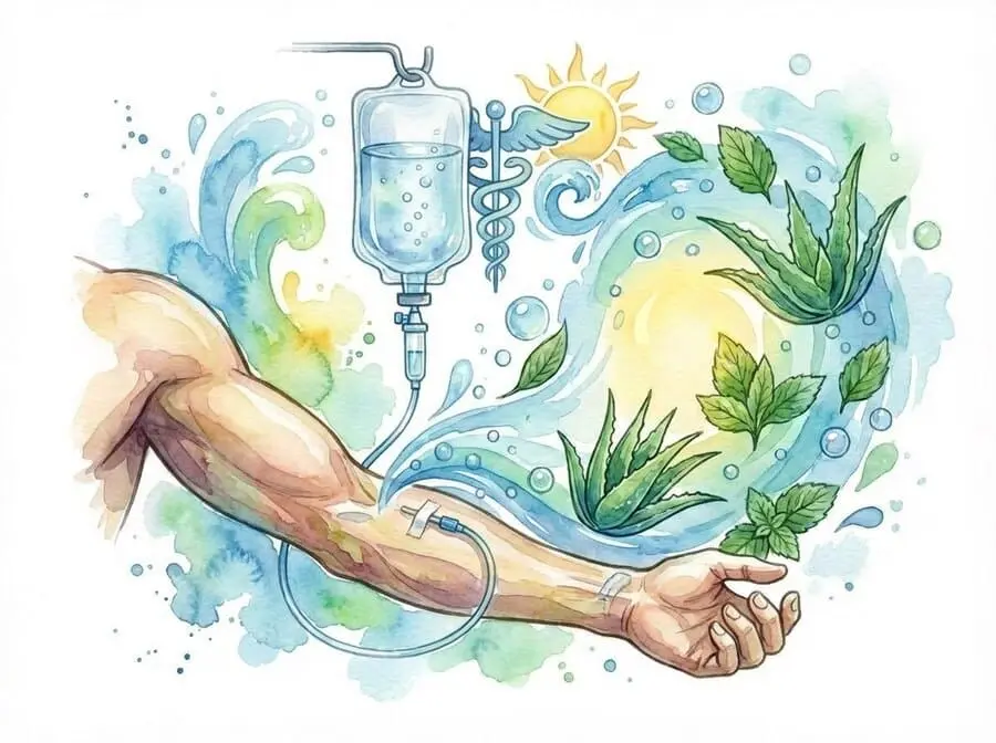 IV therapy for recovery