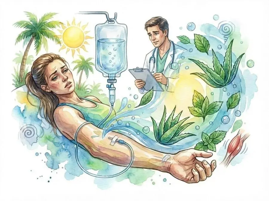 Rehydration and electrolytes